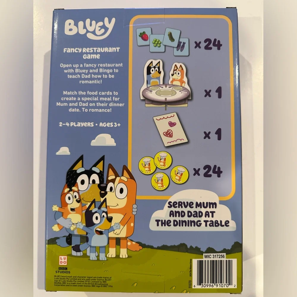Bluey Fancy Restaurant Game